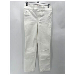 Spanx Jean-ish Ankle Leggings Size S White Skinny Leg Summer‎ Preppy Comfort